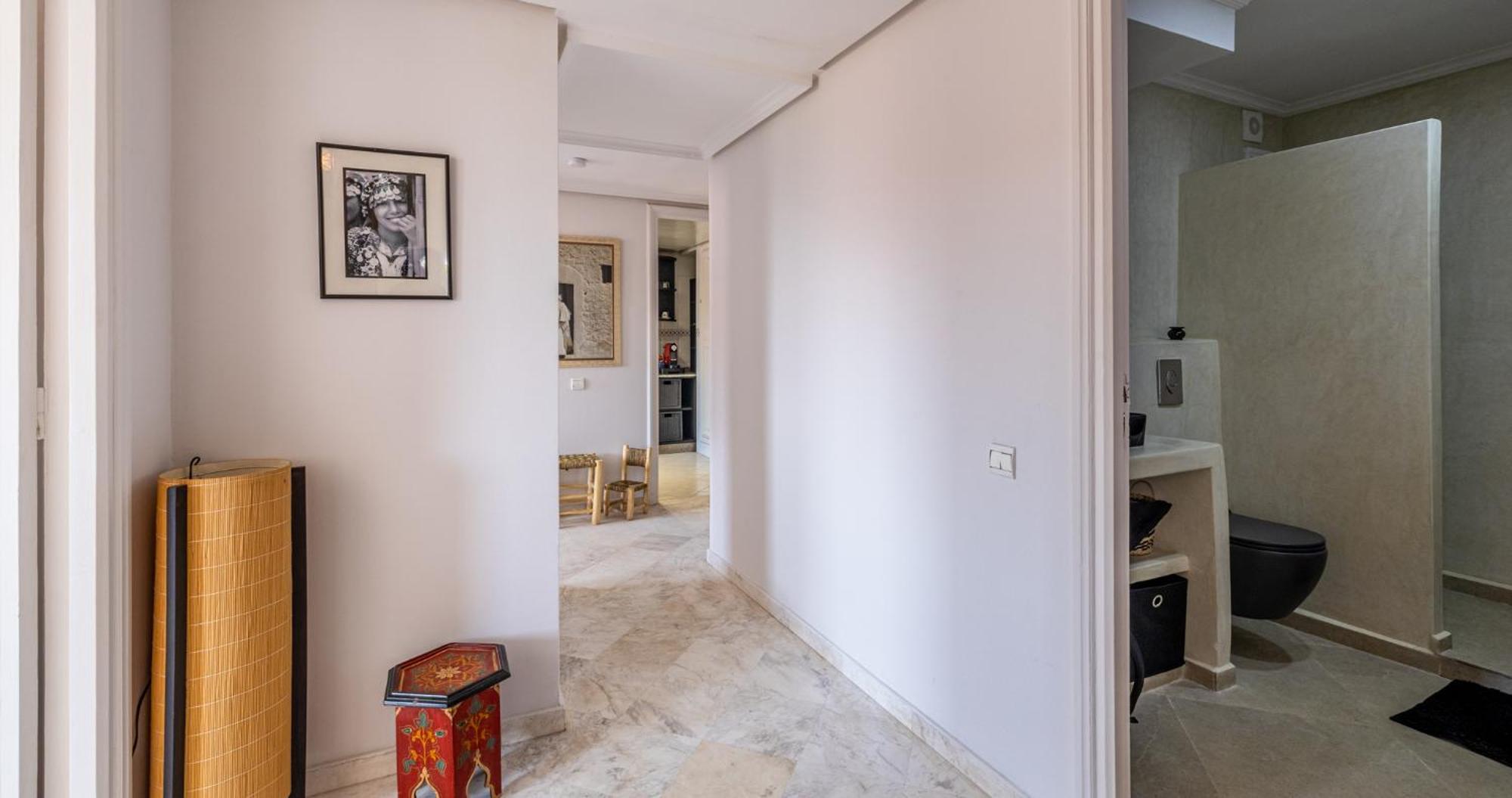 Charming 2-Bed Oasis Pool View Leilighet Marrakesh Eksteriør bilde